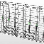 Схема сборки Шкаф книжный Маркус 3 BMS