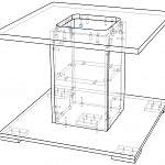 Схема сборки Журнальный стол Саваж-1 BMS