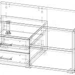Схема сборки Тумба ТВ Эдем BMS