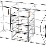 Схема сборки Комод Верона 13 BMS