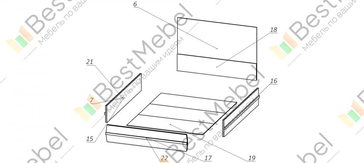 Кровать лагуна 2 схема сборки