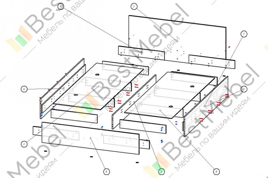 Sv мебель схема сборки